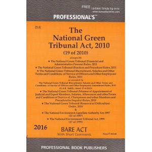 Professional's Bare Act on National Green Tribunal Act, 2010 | NGT 2010 Bare Act